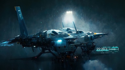 4K科幻炫酷飞船