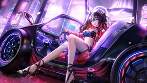 赛博美少女