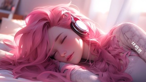 耳机 美少女