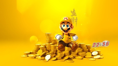 马里奥发财壁纸