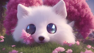 可爱樱花萌宠
