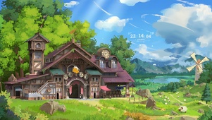唯美治愈夏日乡村小屋