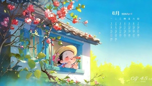 窗外