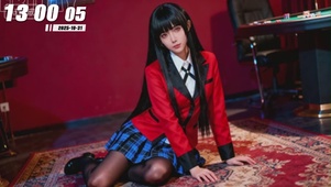 AIcos跪坐黑丝JK长腿美女