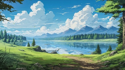 清新护眼绿色壁纸