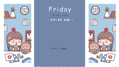 小萝莉卡通壁纸