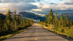 唯美山区公路