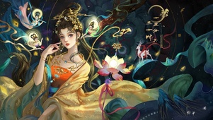 4K唯美古风神女