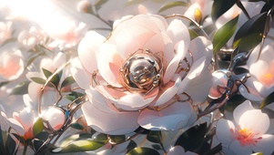 唯美的花朵