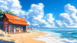 沙滩杂货铺