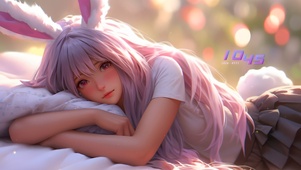 兔兔可爱少女