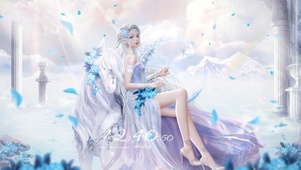 唯美清新美少女
