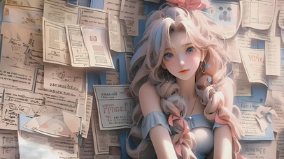 唯美清新可爱少女