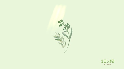 绿色护眼幸运草