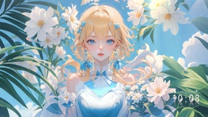 4K清丽美人