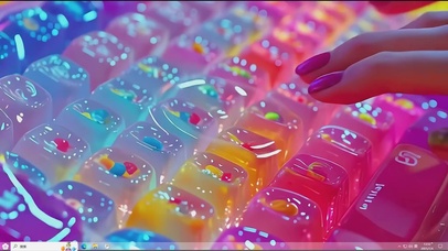 泡泡糖键盘1-桌面主题