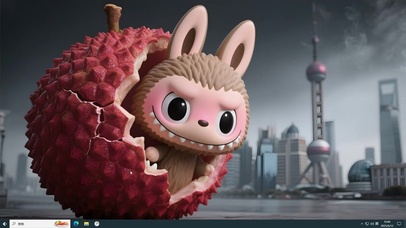 labubu上海的荔枝