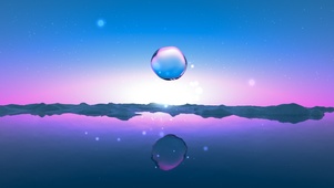 漂浮的水滴
