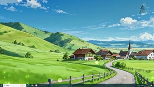 瑞士的乡村小路