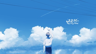 4K 小清新白衣少年