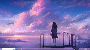 城市上空