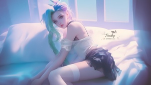 可爱短裙女孩