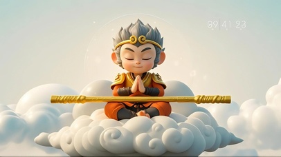 打坐悟空