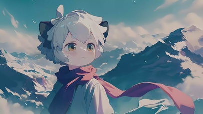 罗小黑 雪山旅者4k