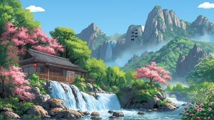 治愈 幽静山中