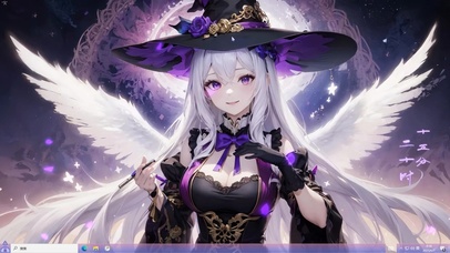 4k白毛天使纯欲天使蕾伊娜