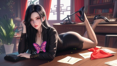 帘外听雨，她低首便把雨声谱成曲