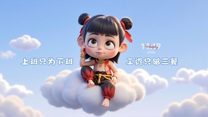 工资只够三餐