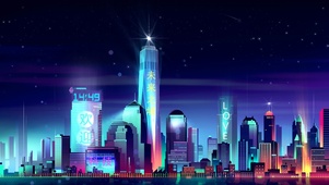 城市灯光秀