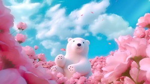 520玫瑰小熊