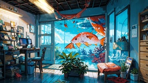 梦幻海底小屋