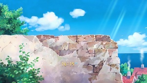 宫崎骏插画海景