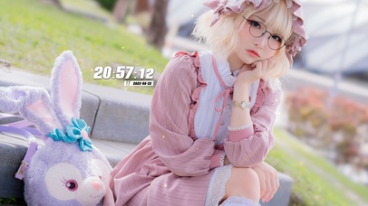 唯美清纯金发美女