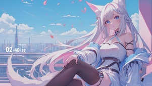天台狐耳少女