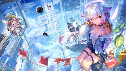 可爱科幻风少女