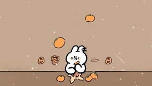 巧克力橘橘  壁纸