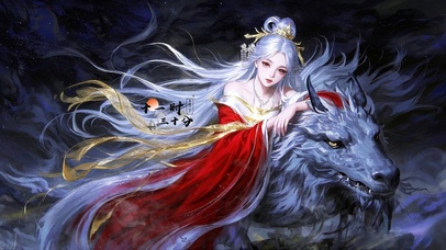 山海经神兽与神女