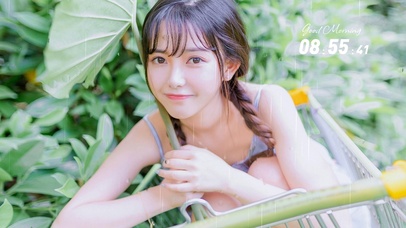 雨中美女 点赞关注者成千万富翁