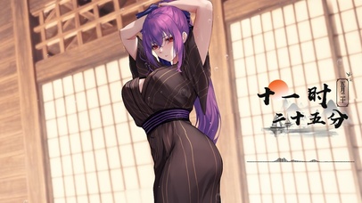 唯美温泉美少女