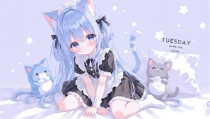 可爱猫耳萝莉