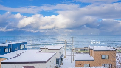 4k 治愈唯美冬季小镇