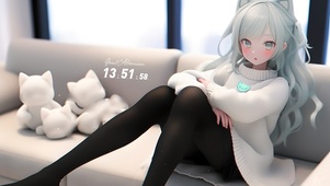 萌系猫耳女孩