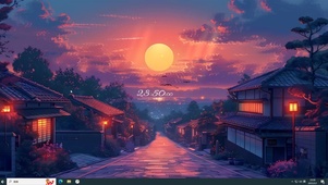 古镇晚霞街道