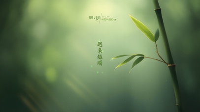 竹报平安！诸事顺遂符 ~