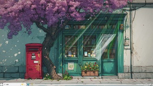 写给时光的信-桌面主题