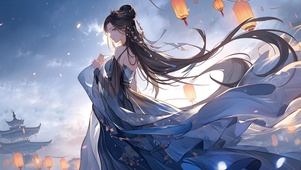 轻纱少女